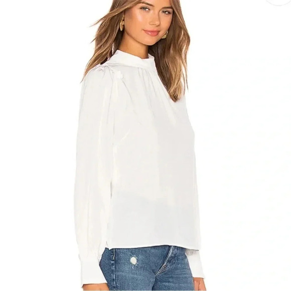 Revolve Tularosa white sweetie pie blouse - Picture 4 of 9
